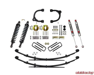 Skyjacker 3 Inch Front Coilover Suspension Lift System with Front Upper Control Arms Rear Leaf Springs & Rear M95 Monotube Shocks Toyota Tacoma 2016-2022 - TC536UMKS