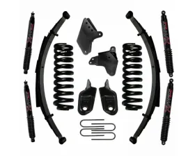 Skyjacker 4inch Suspension Lift Kit with Black MAX Shocks and Rear Spacer Ford F-150 4WD 1980-1996