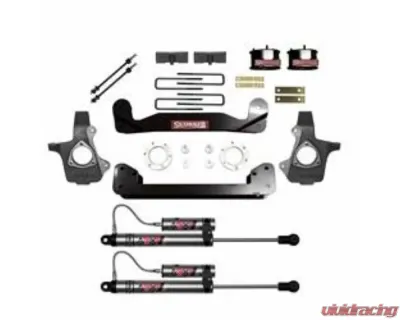 Skyjacker 4inch Suspension Lift Kit with ADX 2.0 Remote Reservoir Shocks Chevrolet Silverado 1500 2014-2018 - C14460APK-X - C14460APK-X