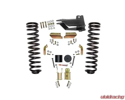 Skyjacker Front Leveling Kit with Shock Extension Brackets Ford F-250 | F-350 Super Duty Diesel 2017-2018 - F1725VBK-E