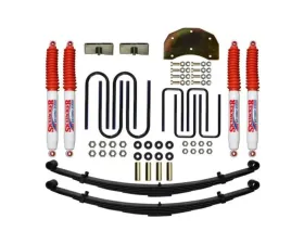Skyjacker 4inch Softride Suspension Lift Kit with Hydro Shocks Mono-Tube No Twin Tube Ford F-350 1986-1996