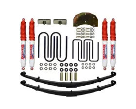 Skyjacker 4inch Softride Suspension Lift Kit with Nitro Shocks Mono-Tube No Twin Tube Ford F-350 1986-1996
