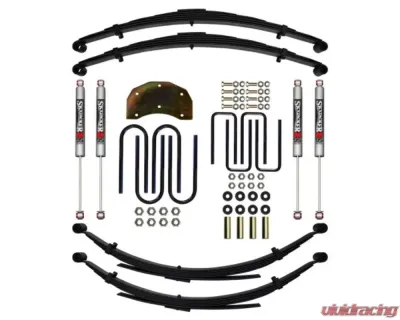 Skyjacker 4inch Suspension Lift System with M95 Performance Shocks Mono-Tube Ford F-350 1986-1996 - F840MKS-M