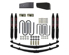 Skyjacker 4inch Softride Suspension Lift Kit with Black MAX Shocks No Twin Tube Ford F-250 | F-350 1980-1996
