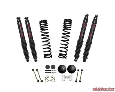 Skyjacker 2.5inch Long Travel Spacer with Black MAX Shocks Jeep Gladiator Diesel 2021 - G250PBLTD