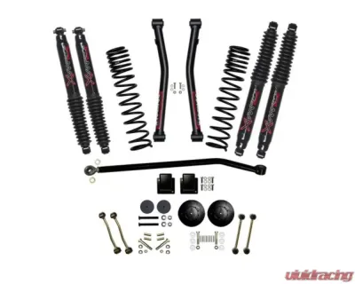 Skyjacker 3.5inch Front 2inch Rear Suspension Lift Kit with Black Max Shocks Jeep Gladiator JT Non-Rubicon 2020 - G350PBLT