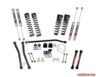 Skyjacker 4.5inch Front | 3inch Rear Dual Rate Long Travel Coil Spring Lift Kit with M95 Monotube Shocks Jeep Gladiator Rubicon 2020 - G452RKMLT