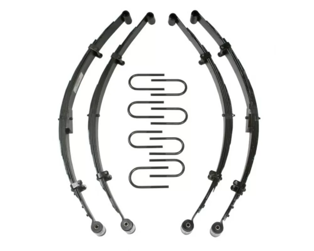 Skyjacker 2-2.5inch Softride Suspension Lift Kit with Black MAX Shocks Jeep CJ5 | CJ7 | Scrambler 1976-1986 - J20K-B