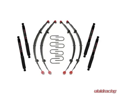 Skyjacker 2.5inch Suspension Lift Kit with 4 Black MAX Shocks Jeep CJ5 | CJ7 1976-1986 - J21BKB