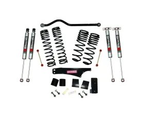Skyjacker 3.5-4inch Long Travel Lift Kit with M95 Monotube Shocks Jeep Wrangler JK 4-Door 4WD 2007-2018