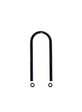 Skyjacker U-Bolt Kit Round 0.5" Diameter 2.75" ID Width 8.5" ID Length w/ Nuts                                     - U3WR - Image 2