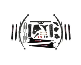 Skyjacker 4" Suspension Lift System w/ Arm & Black MAX Shocks Mazda B4000 | Ford Bronco | Ranger 1984-1997