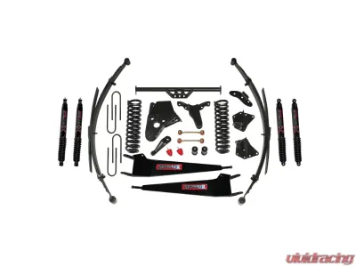 Skyjacker 4" Suspension Lift System w/ Arm & Black MAX Shocks Mazda B4000 | Ford Ranger 1984-1997 - 234RHKS-AB