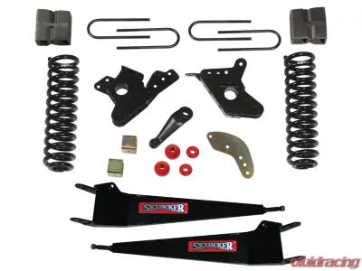 Skyjacker 6" Suspension Lift Kit w/ Arm & Black MAX Shocks Ford Bronco 1980-1996 - 286BK-AB