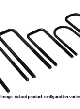 Skyjacker U-Bolt Kit Round 0.5" Diameter 2.5" ID Width 6.25" ID Length w/ Nuts                                     - UJ4R - Image 2