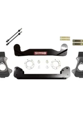 Skyjacker 4" Suspension Lift Kit w/ Black MAX Shocks Chevrolet | GMC 1500 2014-2016                                     - C14460PK-B - Image 2
