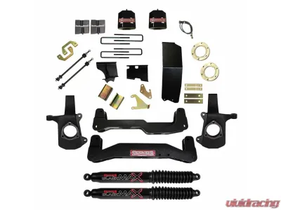 Skyjacker 6-7" Suspension Lift Kit w/ Black MAX Shocks Chevrolet | GMC 1500 2014-2018 - C14660APK-B
