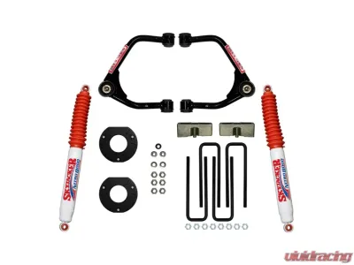 Skyjacker 3.5" Lift Upper Control Arm Lift Kit w/ Nitro 8000 Rear Shocks Chevrolet | GMC 1500 2020-2023 - C19350PN
