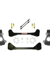 Skyjacker 3.5-4" Suspension Lift Kit w/ Black MAX Shocks GMC | Chevrolet Silverado 1500 2007-2013                                     - C7361PK-B - Image 2
