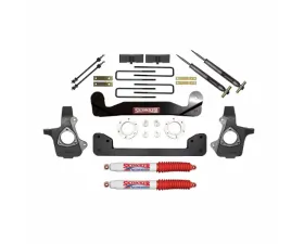 Skyjacker 3.5-4" Suspension Lift Kit w/ Nitro 8000 Shocks GMC | Chevrolet Silverado 1500 2007-2013