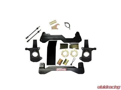 Skyjacker 6" Suspension Lift Kit w/ Black MAX Shocks GMC | Chevrolet Silverado 1500 2007-2013 - C7660PK-B