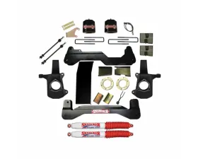 Skyjacker 6" Suspension Lift Kit w/ Front Struts & Black MAX Shocks GMC | Chevrolet Silverado 1500 2007-2013