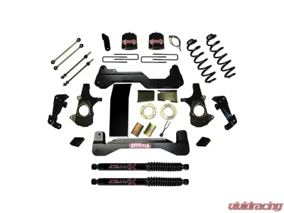 Skyjacker 6" Suspension Lift Kit w/ Black MAX Shocks GMC | Chevrolet Suburban 2007-2013 - C7660SK-B