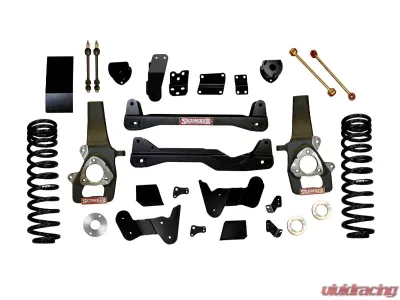 Skyjacker 6" Suspension Lift Kit w/ Black MAX Shocks Ram 1500 4WD 2012-1018 - D1460SSK-B
