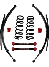 Skyjacker 3" Suspension Lift System w/ Black MAX Shocks Dodge Ram 1500 1994-1999                                     - D301KS-B - Image 6