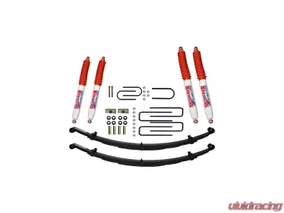 Skyjacker 4" Suspension Lift Kit w/ M95 Performance Shocks Dodge W100 | W200 | W250 1975-1993 - D400BK-M