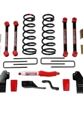 Skyjacker 4-4.5" Suspension Lift System w/ Black MAX Shocks Dodge Ram 2500/3500 1994-1999                                     - D451KS-B - Image 5