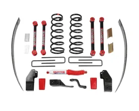 Skyjacker 5" Suspension Lift Kit w/ Black MAX Shocks Dodge Ram 1500 1994-1999