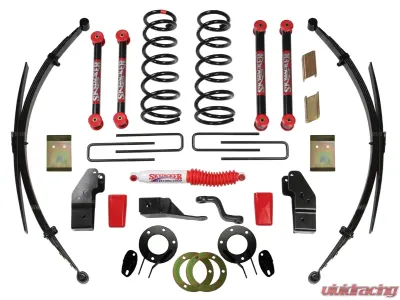 Skyjacker 4-4.5" Suspension Lift System w/ Black MAX Shocks Dodge Ram 2500/3500 2000-2001 - D4522KS-B