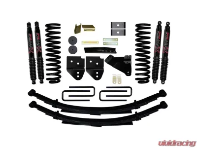 Skyjacker 4" Suspension Lift System w/ 4-Link Kit & Black MAX Shocks Ford F-250 | F-350 Super Duty 2011-2016 - F114024KS-B