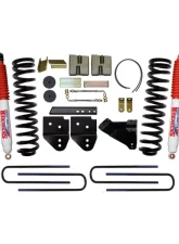 Skyjacker 6" Suspension Lift Kit w/ 4-Link Kit & Hydro 7000 Shocks Ford F-350 Diesel 2011-2012                                     - F116524KH-H - Image 6