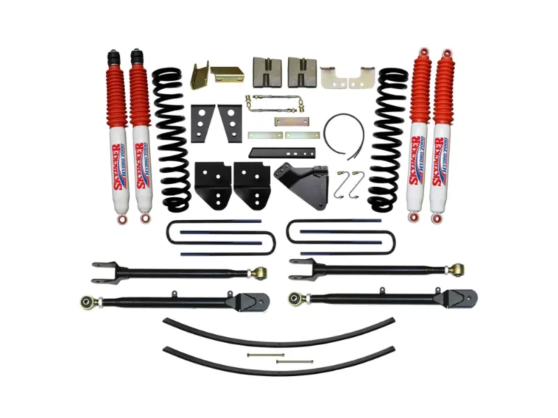 Skyjacker 8.5" Suspension Lift Kit w/ 4-Link Kit & Hydro 7000 Shocks Ford F-250 | F-350 Diesel 2011-2016 - F11852K-H