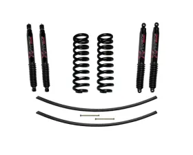 Skyjacker 2-2.5" Suspension Lift Kit w/ Black MAX Shocks Ford F-250 | F-350 2005-2007