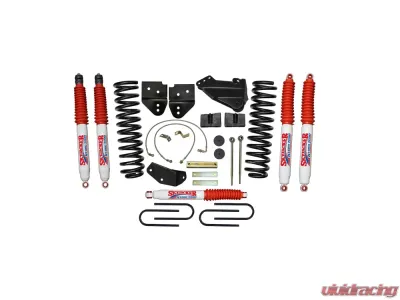 Skyjacker 4" Suspension Lift Kit w/ Hydro 7000 Shocks & 4-Link Kit Ford F-250 Super Duty 2005-2007 - F54024K-H