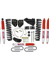 Skyjacker 4" Suspension Lift Kit w/ 4-Link Kit & Nitro Shocks Ford F-250 Super Duty 2005-2007                                     - F54524K-N - Image 6