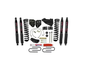 Skyjacker 4" Suspension Lift Kit w/ Black MAX Shocks Ford F-250 | F-350 4WD Diesel 2005-2007