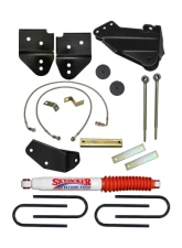 Skyjacker 4" Suspension Lift System w/ Black MAX Shocks Ford F-250 | F-350 4WD Diesel 2005-2007                                     - F5451KS-B - Image 3