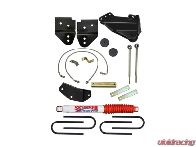Skyjacker 4" Suspension Lift System w/ Black MAX Shocks Ford F-250 | F-350 4WD Diesel 2005-2007 - F5451KS-B