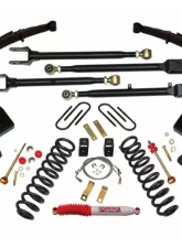 Skyjacker 4" Suspension Lift System w/ 4-Link Kit Ford F-350 Super Duty Diesel 2005                                     - F54524KS3 - Image 2