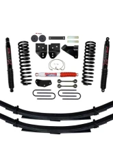 Skyjacker 4" Suspension Lift System w/ Black MAX Shocks Ford F-250 Super Duty 2008-2010                                     - F8401KS-B - Image 6