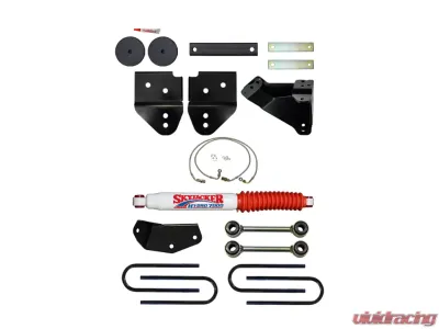Skyjacker 4" Suspension Lift System w/ Black MAX Shocks Ford F-250 Super Duty 2008-2010 - F8401KS-B