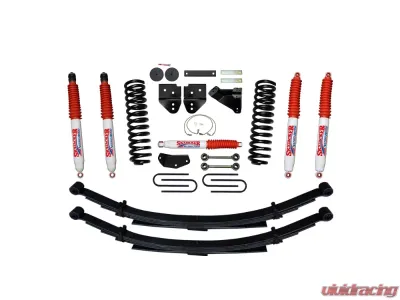 Skyjacker 4" Suspension Lift System w/ Nitro 8000 Shocks Ford F-350 Super Duty Diesel 2008-2010 - F8451KSH-N