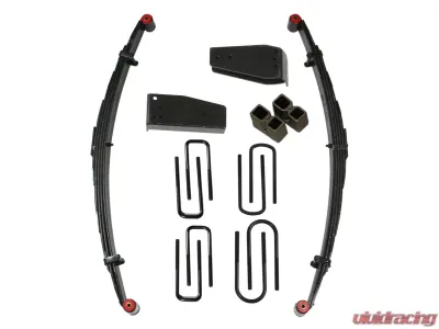 Skyjacker 6" Suspension Lift Kit w/ Black MAX Shocks IFS Only Ford F-250 | F-350 1980-1998 - F860TKH-B