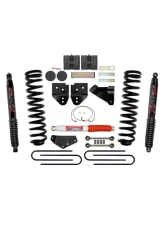 Skyjacker 6" Suspension Lift Kit w/ Black MAX Shocks Ford F-350 Super Duty Diesel 2008-2010                                     - F8651KH-B - Image 5