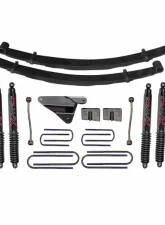 Skyjacker 4" Suspension Lift Kit w/ Black MAX Shocks Ford F-250 | F-350 Super Duty 2000-2004                                     - F9402MK-B - Image 5