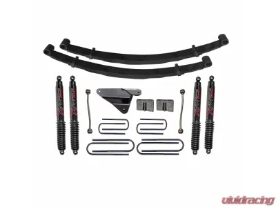 Skyjacker 4" Suspension Lift Kit w/ Black MAX Shocks Ford F-250 | F-350 Super Duty 2000-2004 - F9402MK-B